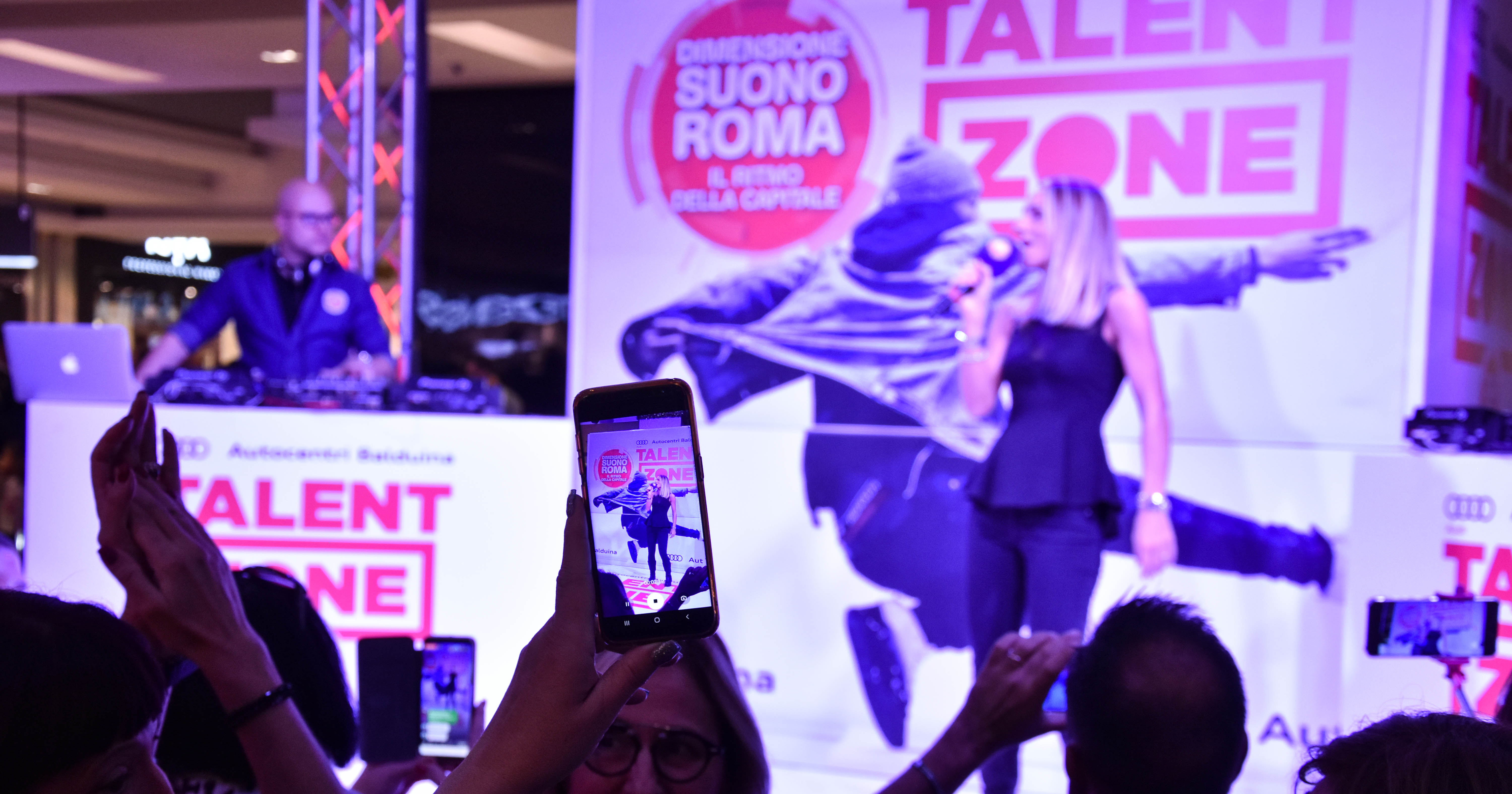 I finalisti di Talent Zone on air con Lorenzo Palma Dimensione Suono Roma