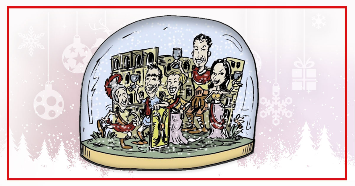 Il Natale dei Gladiatori la canzone di Natale di Dimensione Suono Roma