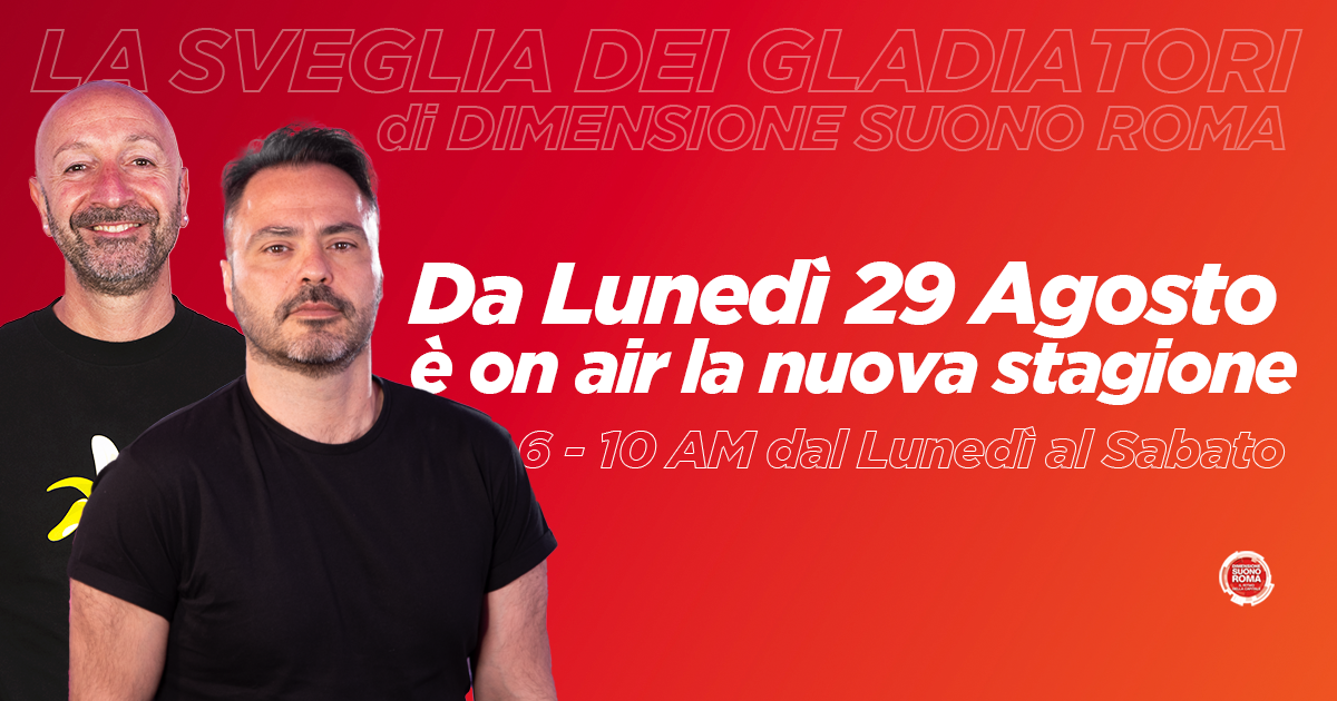 Torna La Sveglia dei Gladiatori Dimensione Suono Roma