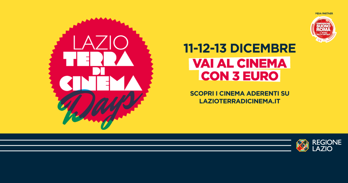 Lazio Terra di Cinema Dimensione Suono Roma